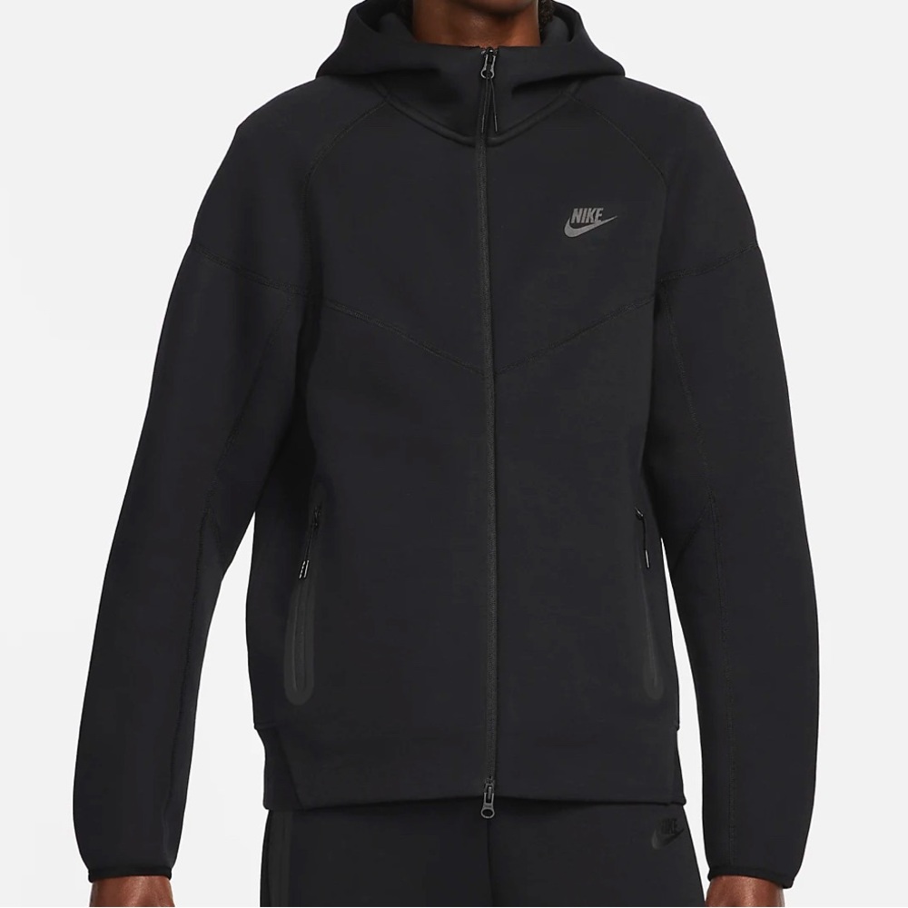 Nike Tech Fleece Black Hoodie | Youth XL